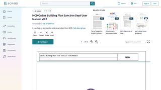 
                            10. MCD Online Building Plan Sanction Dept User Manual V0.2 - Scribd