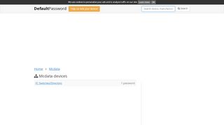 
                            2. Mcdata default passwords
