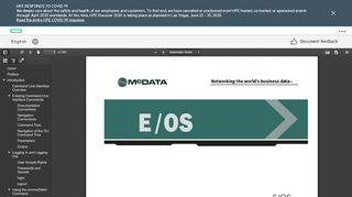 
                            8. McDATA E/OS Command Line Interface User Manual - HPE Support ...