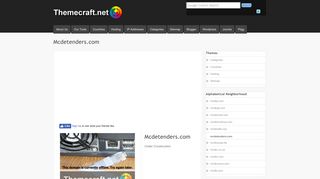 
                            6. Mcdetenders.com - Theme Craft