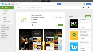 
                            8. McDonald's – Apps bei Google Play