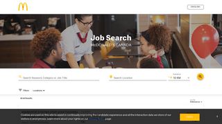 
                            10. McDonald's Canada Jobs Job Search - Jobs
