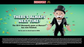 
                            3. McDonald's - It's all over...