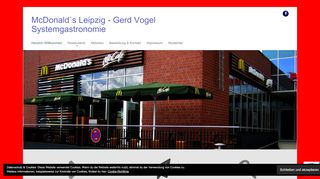 
                            5. McDonald`s Leipzig - Gerd Vogel Systemgastronomie: Herzlich ...