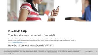 
                            4. McDonald's Wi-Fi: Restaurants with Free Wi-Fi | McDonald's