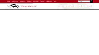 
                            12. McDougle Middle School / Homepage
