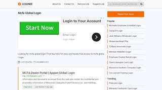
                            9. Mcfa Global Login
