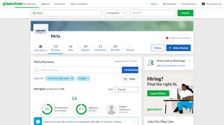 
                            10. Mcfa Reviews | Glassdoor