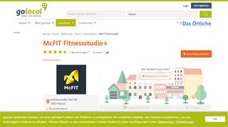 
                            9. McFIT Fitnessstudio - 2 Bewertungen - Kassel Wehlheiden ... - golocal