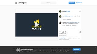 
                            10. McFIT on Instagram: “Du möchtest kostenlos trainieren? Dann bring ...