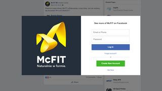 
                            12. McFIT - Otwarcie nowej siłowni McFIT w Białymstoku coraz... | Facebook