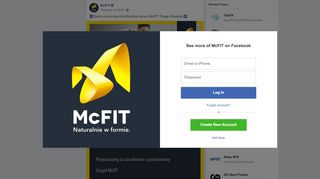 
                            10. McFIT - Ważny komunikat dla Klientów siłowni McFIT Praga... | Facebook