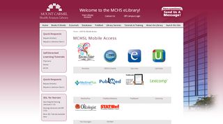 
                            3. MCHSL Mobile Access - Mount Carmel Health Sciences Library