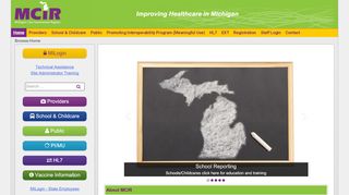 
                            6. mcir.org | Improving Healthcare in Michigan