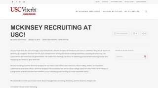 
                            8. McKinsey Recruiting at USC! – Viterbi Undergraduate