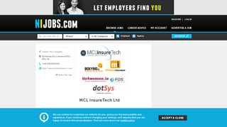 
                            10. MCL Insure Tech Ltd jobs in Northern Ireland - NIJobs.com