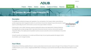 
                            8. McLaren Software - McLaren Fusion Enterprise P8 | Adlib Software