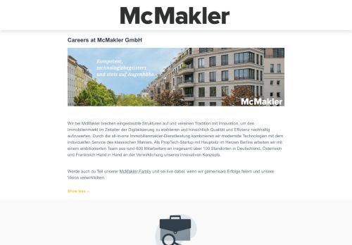 
                            12. McMakler GmbH - Jobs