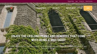 
                            11. McMaster Alumni Community - Login