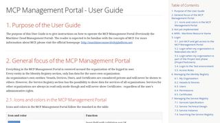 
                            9. MCP Management Portal - User Guide