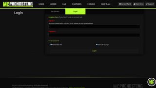
                            1. MCProHosting Control Panel
