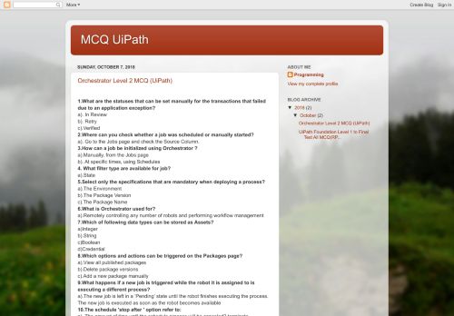 
                            10. MCQ UiPath