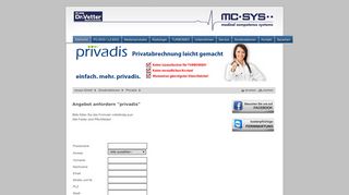 
                            7. mcsys GmbH - Privadis - mcsys.de