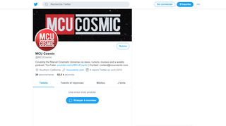 
                            13. MCU Cosmic (@MCUCosmic) | Twitter