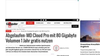 
                            12. MD Cloud Pro - Computer Bild