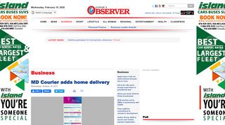 
                            6. MD Courier adds home delivery - Jamaica Observer