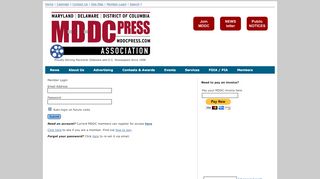 
                            11. MDDC Press Association login