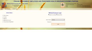 
                            4. MDIndia Employee Login