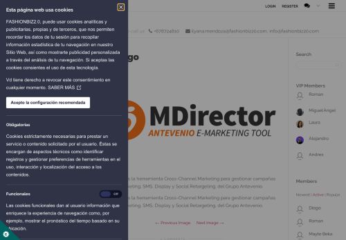 
                            8. MDirector Logo | Fashionbiz2.0 | Fashion & Technology Network