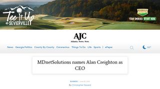 
                            12. MDnetSolutions names Alan Creighton as CEO - myAJC.com