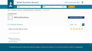 
                            11. MDnetSolutions | Reviews | Better Business Bureau® Profile