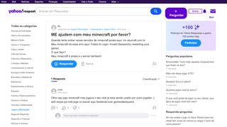 
                            6. ME ajudem com meu minecraft por favor? | Yahoo Respostas
