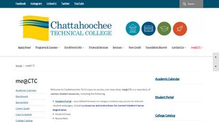 
                            7. me@CTC - Chattahoochee Technical College