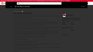 
                            9. ME2: Origin DLC Issues help? : masseffect - Reddit