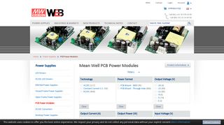 
                            7. Mean Well PCB Power Modules