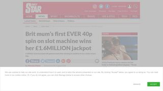 
                            7. Mecca Bingo: Mum's 40p spin on slot machine wins her £1.6MILLION ...