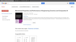 
                            11. Mechanical Properties and Performance of Engineering Ceramics and ...
