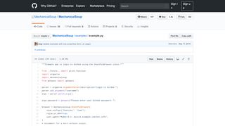 
                            5. MechanicalSoup/example.py at master · MechanicalSoup ... - GitHub