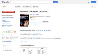 
                            10. Mechanics Of Materials (In Si Units) - Resultado de Google Books