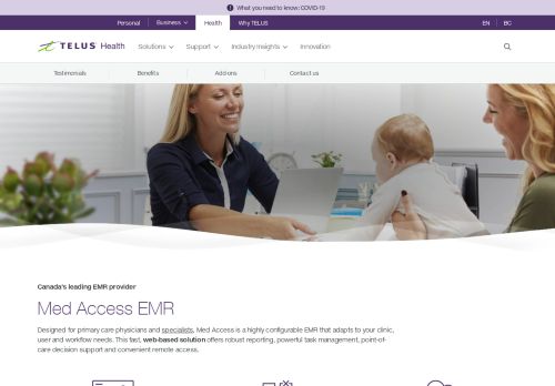 
                            1. Med Access EMR - TELUS Health