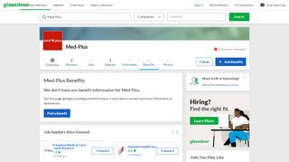 
                            5. Med-Plus Employee Benefits and Perks | Glassdoor