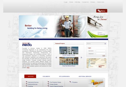 
                            8. MEDA Consulting > Login Page - Meda Consulting Engineers