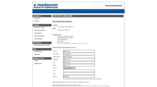 
                            3. medacom Download-Server - Kontakt zu medacom