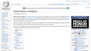 
                            12. Medal of Honor: Warfighter - Wikipedia