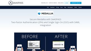 
                            8. Medallia Multi Factor Authentication MFA Single Sign On SSO SAML