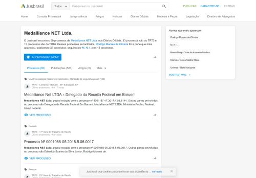 
                            9. Medalliance Net Ltda - JusBrasil